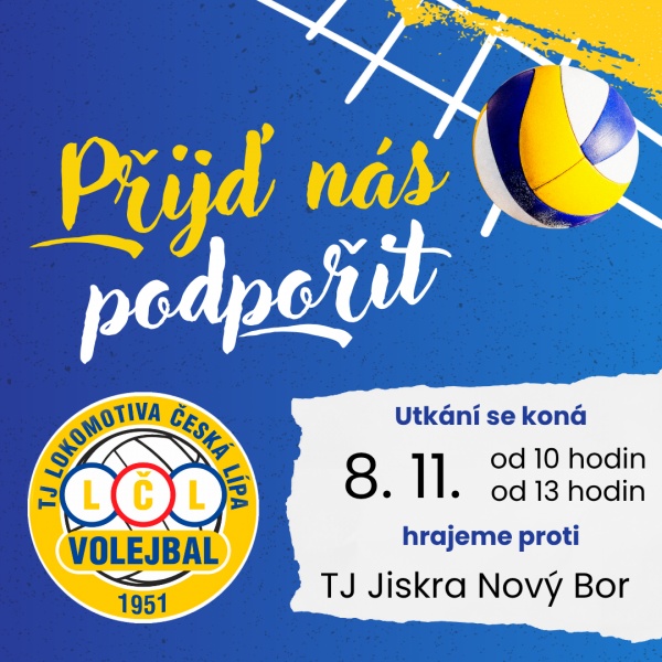 Lokomotiva - Jiskra Nový Bor 8.11.2025